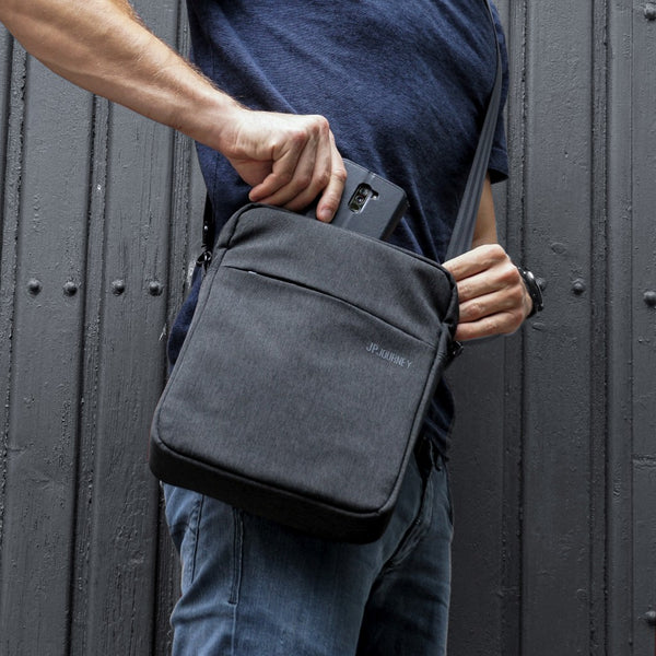 The small shoulder bag for men