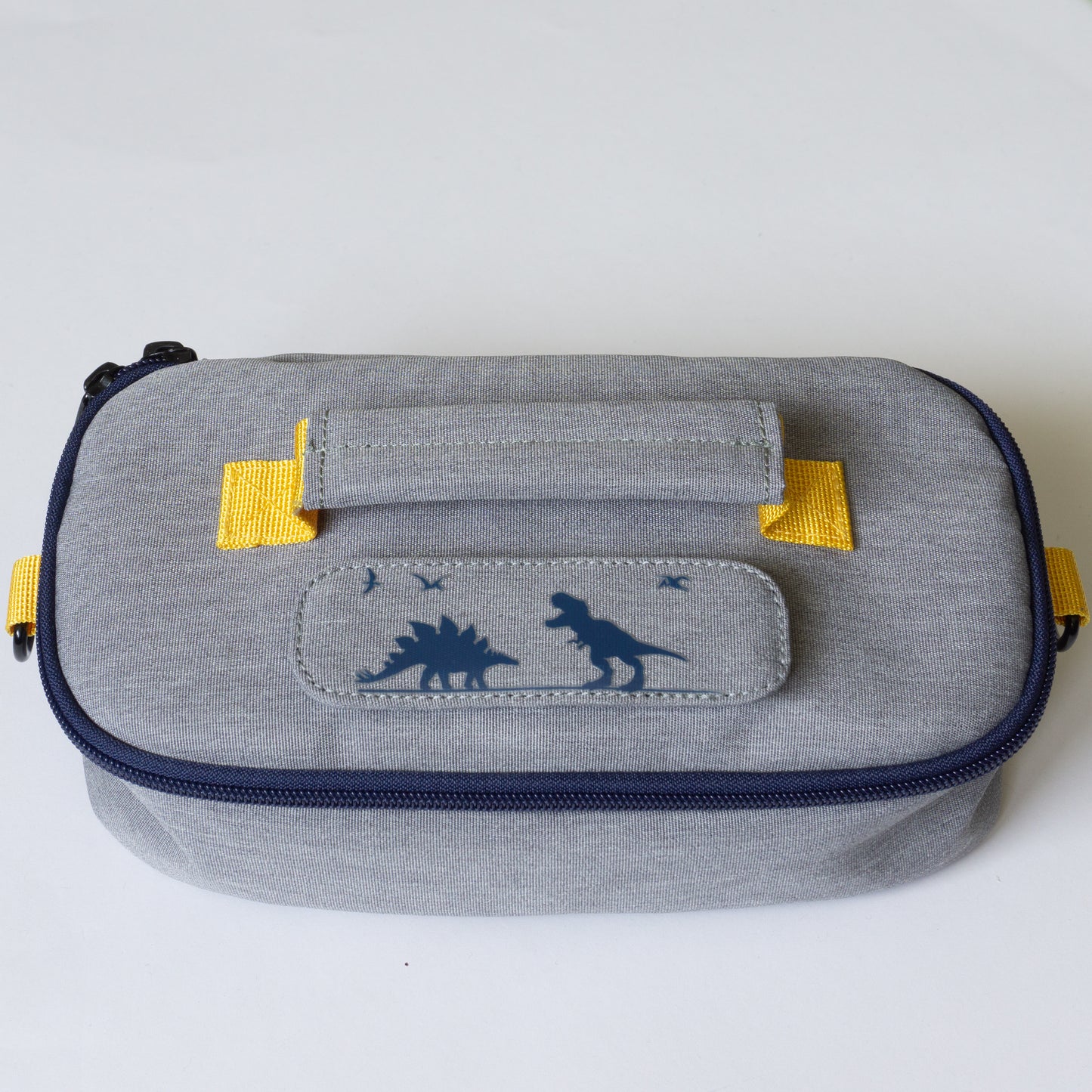 Kulturbeutel für Kinder zum Aufhängen, Rakete, Dino