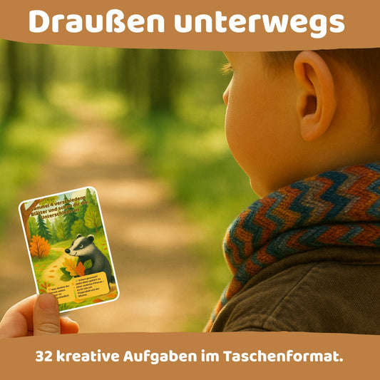 32 Entdeckerkarten für Kinder von 4 -7 Jahren