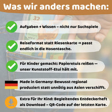 Laden Sie das Bild in den Galerie-Viewer, 32 Entdeckerkarten für Kinder von 4 -7 Jahren
