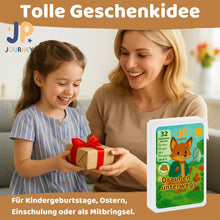 Laden Sie das Bild in den Galerie-Viewer, 32 Entdeckerkarten für Kinder von 4 -7 Jahren
