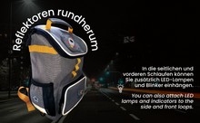 Load image into Gallery viewer, Kinderrucksack Jungen ab 4 Jahren, Kindergarten und Freizeit, Brustgurt und Trennfach
