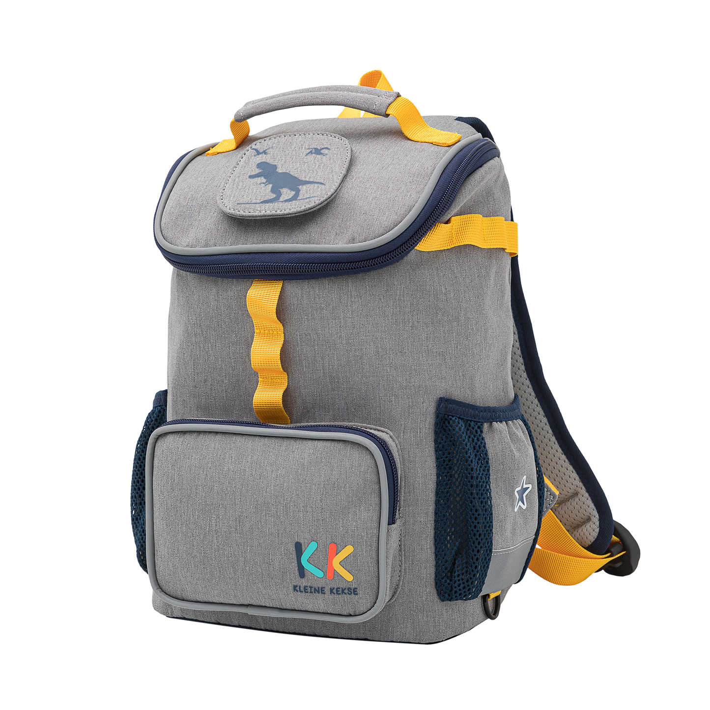 Kinderrucksack Jungen ab 4 Jahren, Kindergarten und Freizeit, Brustgurt und Trennfach