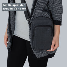 Laden Sie das Bild in den Galerie-Viewer, Umhängetasche &quot;Citybag 7&quot; All-Black
