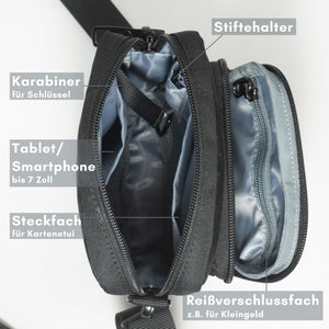 Umhängetasche "Citybag 7" All-Black